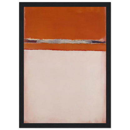 No.18 - 1951 Framed Poster | Mark Rothko Framed Prints Wall Art | Rothko Prints