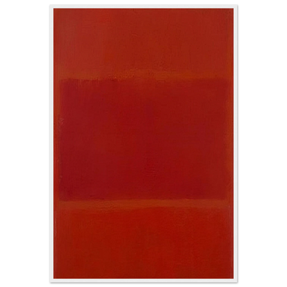 Red and Orange - 1955 Framed Poster | Mark Rothko Framed Prints Wall Art | Rothko Prints