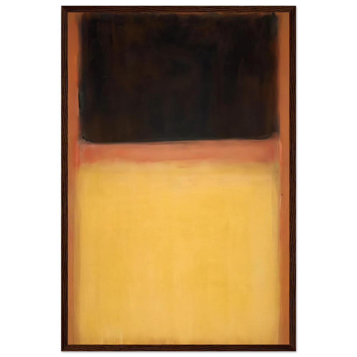 No.9 Dark over Light Earth - 1954 Framed Poster | Mark Rothko Framed Prints Wall Art | Rothko Prints