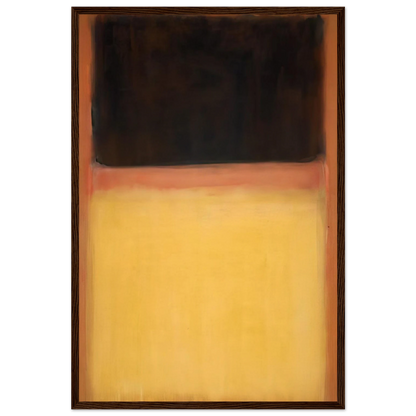 No.9 Dark over Light Earth - 1954 Framed Poster | Mark Rothko Framed Prints Wall Art | Rothko Prints