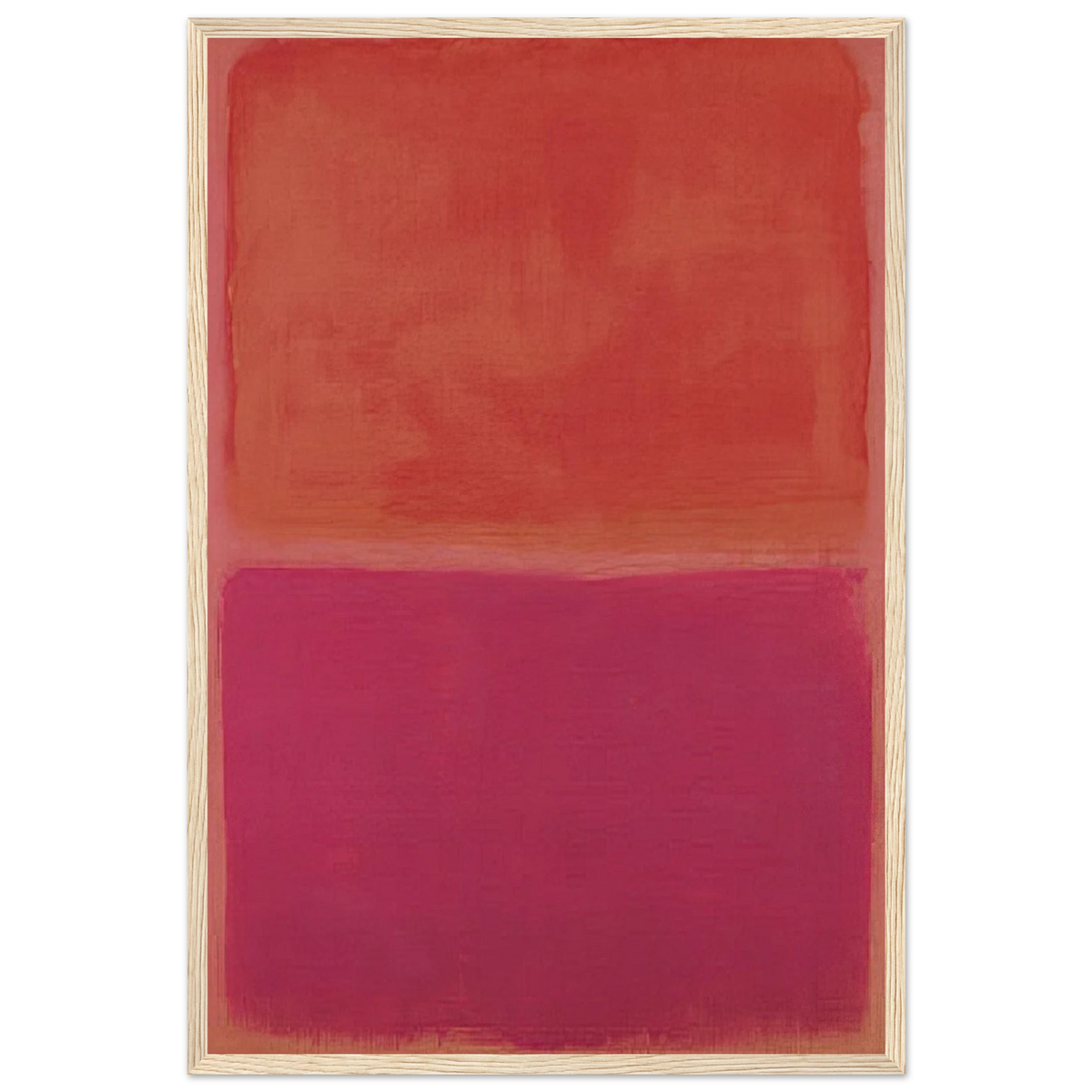 No. 3 - 1967 Framed Poster | Mark Rothko Framed Prints Wall Art | Rothko Prints