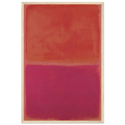 No. 3 - 1967 Framed Poster | Mark Rothko Framed Prints Wall Art | Rothko Prints