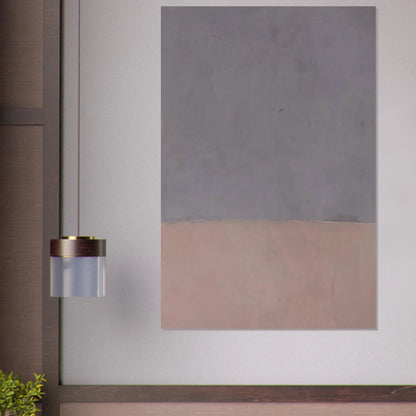 Untitled Gray and Mauve - 1969 Poster | Mark Rothko Poster | Rothko Prints