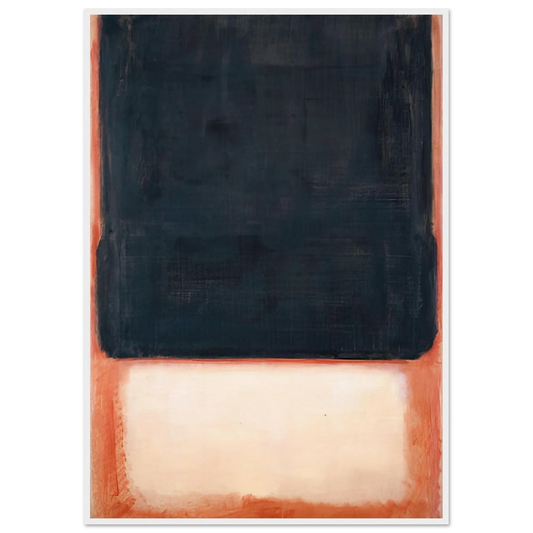No. 7 Dark Over Light - 1954 Framed Poster | Mark Rothko Framed Prints Wall Art | Rothko Prints