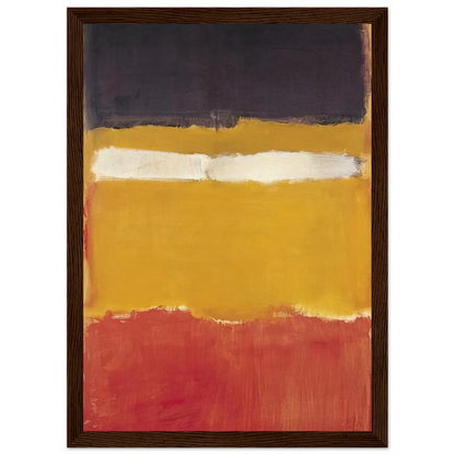 Number 24 Untitled - 1951 Framed Poster | Mark Rothko Framed Prints Wall Art | Rothko Prints