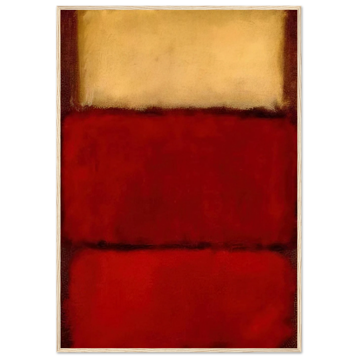 Red - 1964 Framed Poster | Mark Rothko Framed Prints Wall Art | Rothko Prints