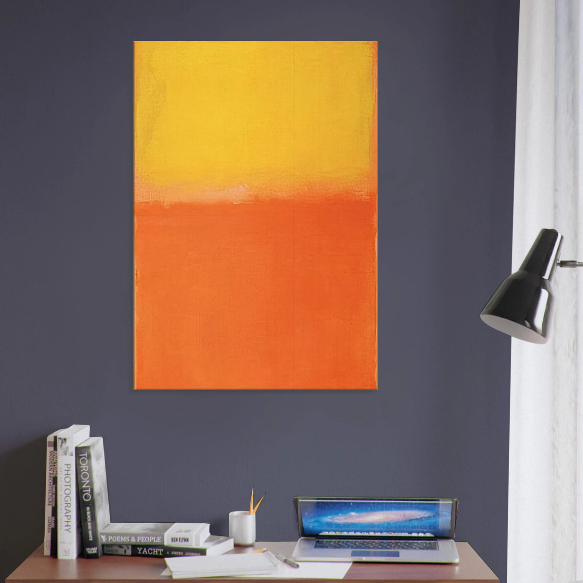Orange and Yellow - 1956 Canvas | Mark Rothko Canvas | Rothko Prints