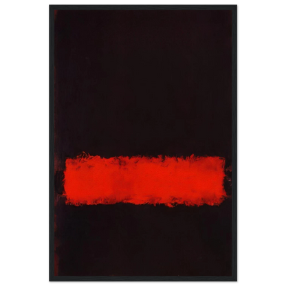 Black, Red and Black - 1968 Framed Poster | Mark Rothko Framed Prints Wall Art | Rothko Prints