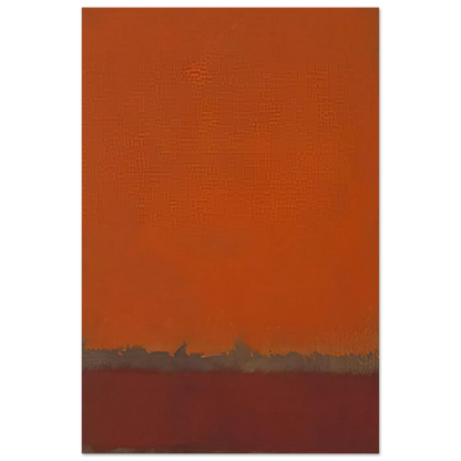 Ochre and Red on Red - 1962 Poster | Mark Rothko Poster | Rothko Prints