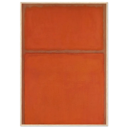 Untitled - 1961 Framed Poster | Mark Rothko Framed Prints Wall Art | Rothko Prints