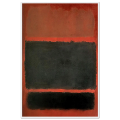 No.20 - 1957 Framed Poster | Mark Rothko Framed Prints Wall Art | Rothko Prints