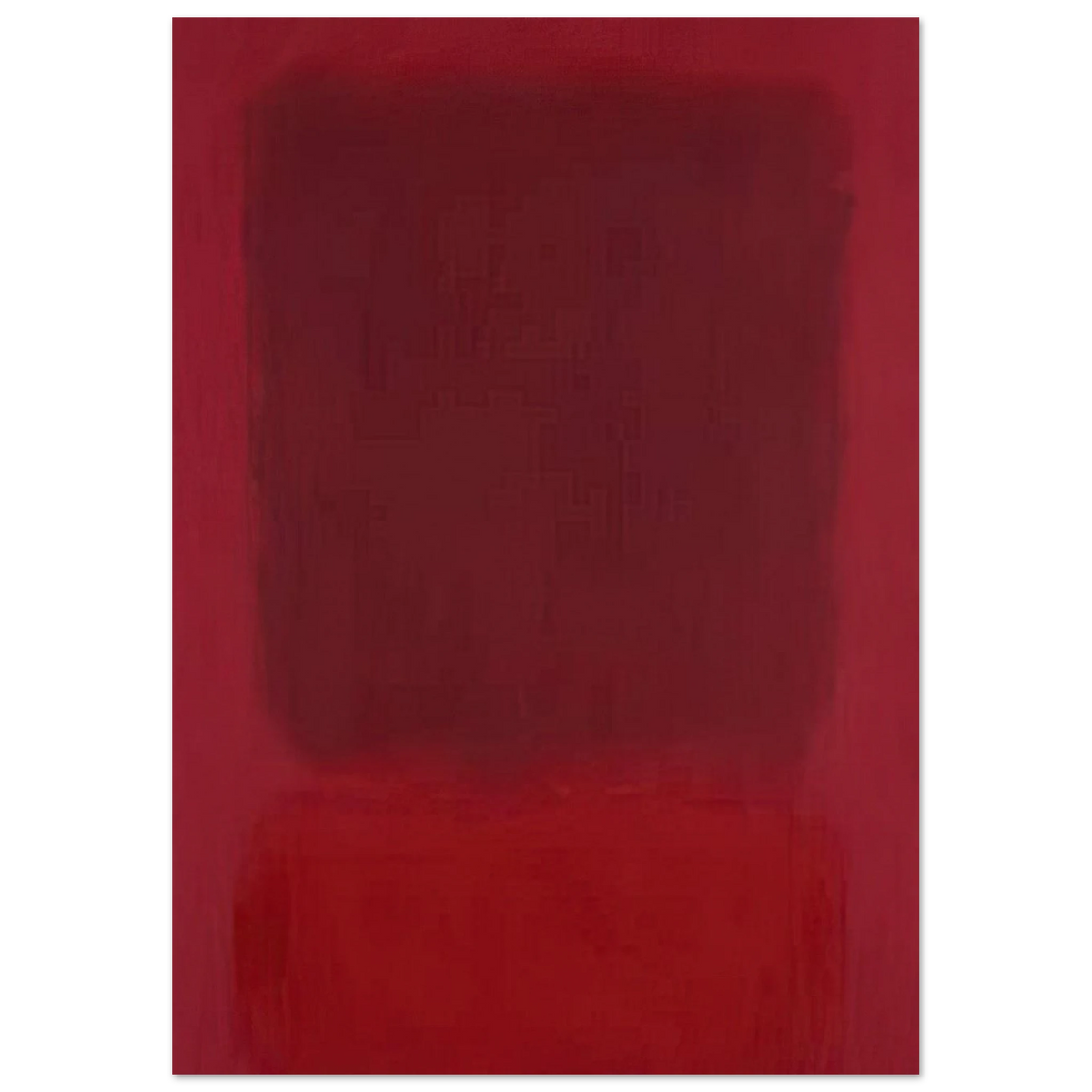 Red and Brown - 1957 Poster | Mark Rothko Poster | Rothko Prints