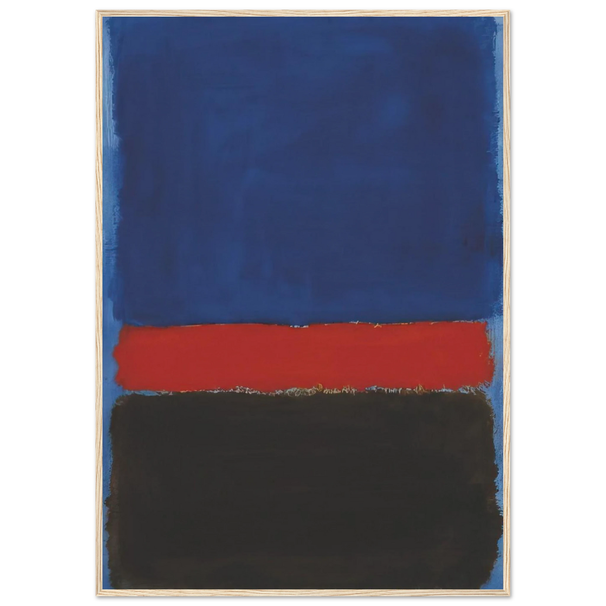 Untitled - 1959 Framed Poster | Mark Rothko Framed Prints Wall Art | Rothko Prints