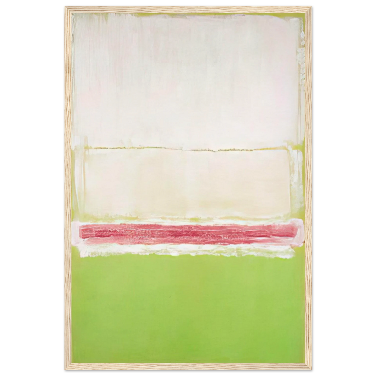No. 2 No. 7 and No. 2 - 1951 Framed Poster | Mark Rothko Framed Prints Wall Art | Rothko Prints