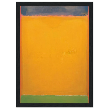 United Blue, Yellow, Green on Red - 1954 Framed Poster | Mark Rothko Framed Prints Wall Art | Rothko Prints