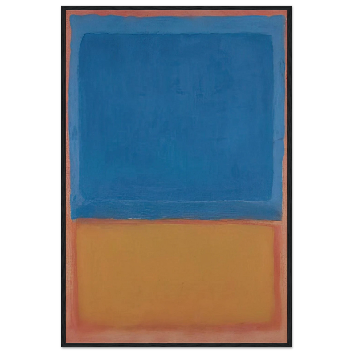 Untitled Red, Blue, Orange - 1955 Framed Poster | Mark Rothko Framed Prints Wall Art | Rothko Prints