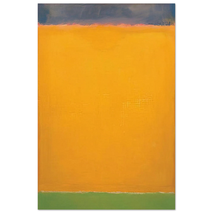 United Blue, Yellow, Green on Red - 1954 Poster | Mark Rothko Poster | Rothko Prints