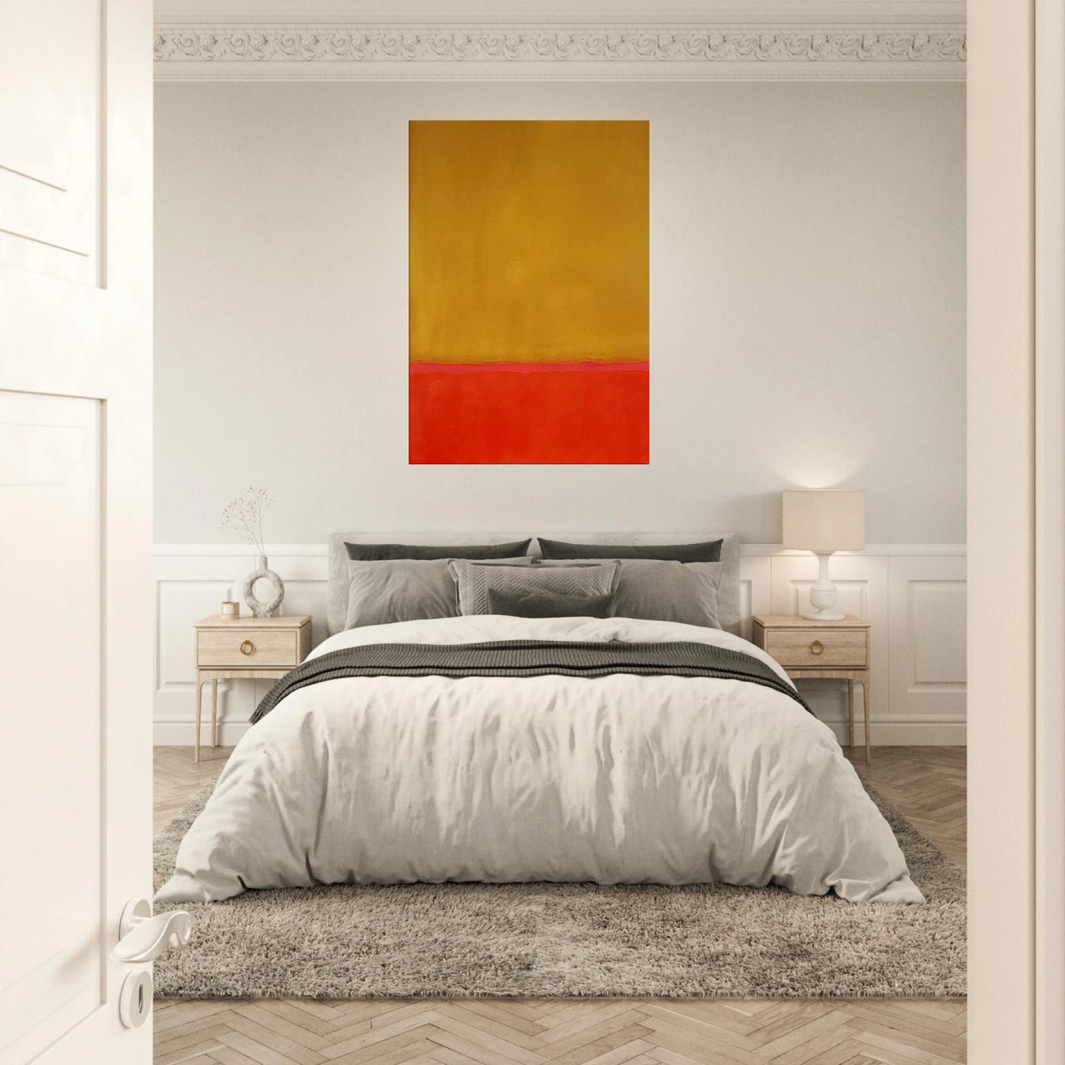 Ochre and Red on Red - 1954 Canvas | Mark Rothko Canvas | Rothko Prints