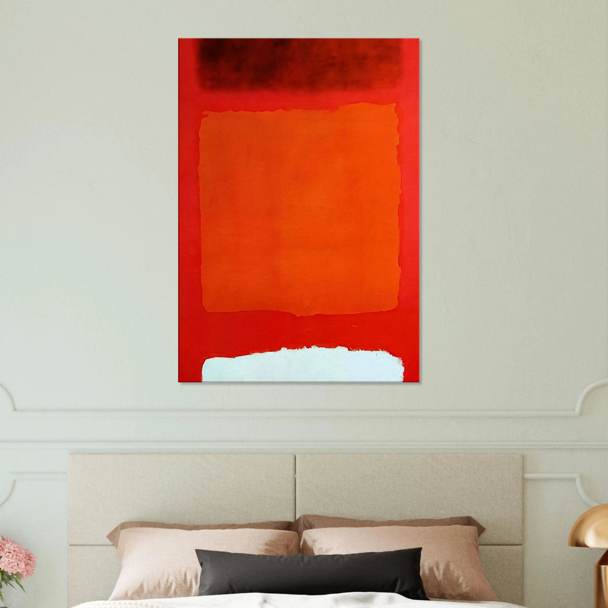 Red, White, and Brown - 1957 Canvas | Mark Rothko Canvas | Rothko Prints
