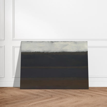 No. 14 Horizontals, White over Darks - 1961 Canvas | Mark Rothko Canvas | Rothko Prints