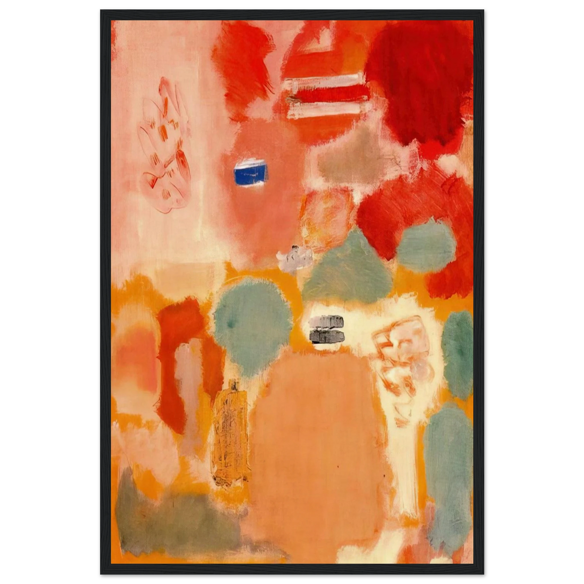 No. 21 - 1949 Framed Poster | Mark Rothko Framed Prints Wall Art | Rothko Prints