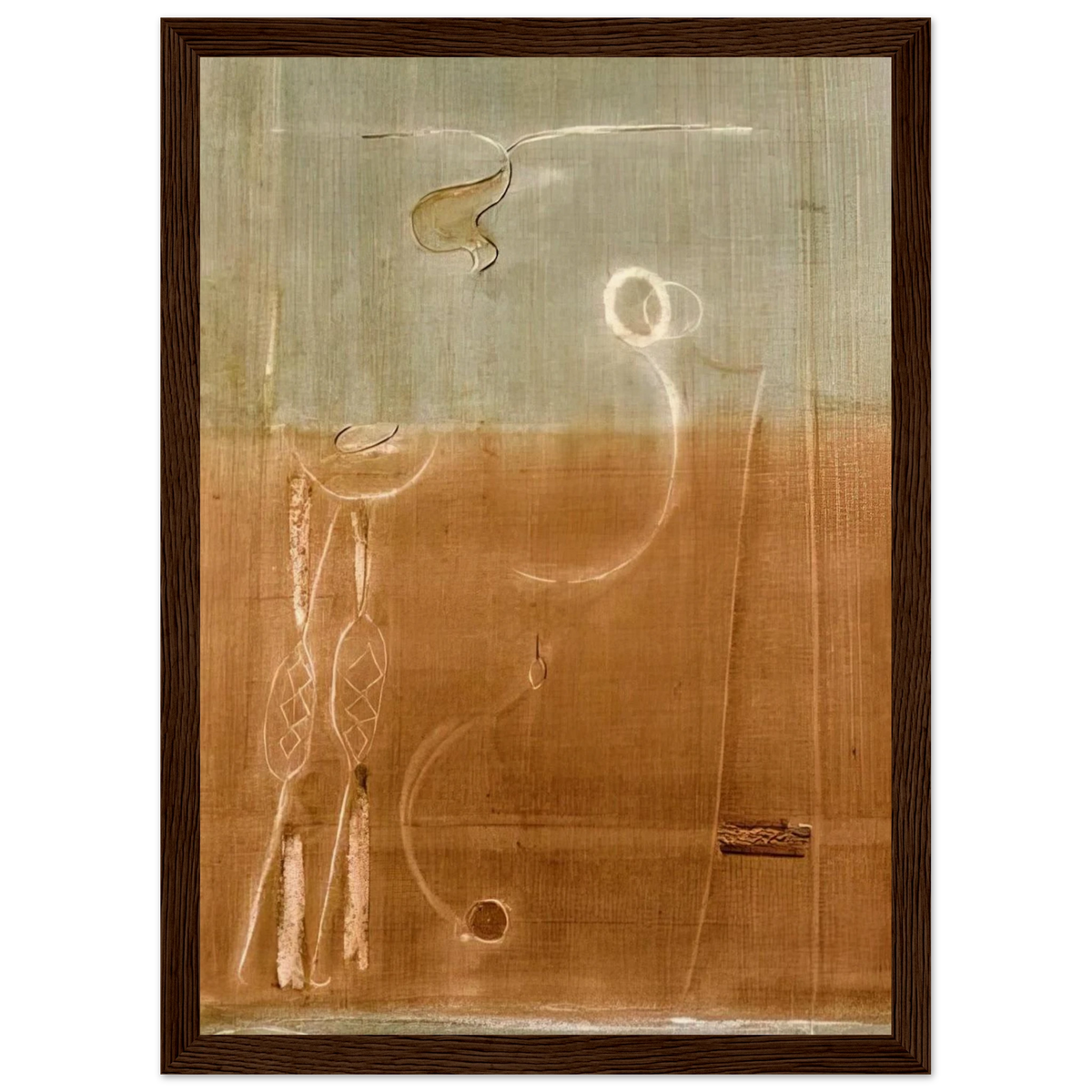 Aubade - 1944 Framed Poster | Mark Rothko Framed Prints Wall Art | Rothko Prints