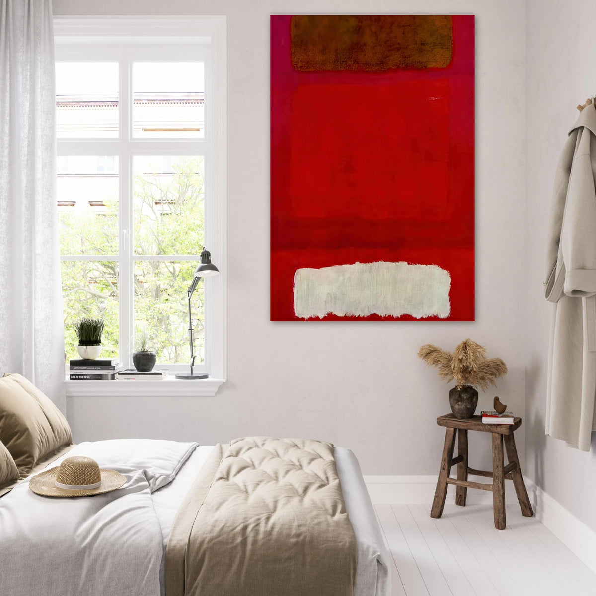 No. 16 Red, White, and Brown - 1957 Poster | Mark Rothko Poster | Rothko Prints