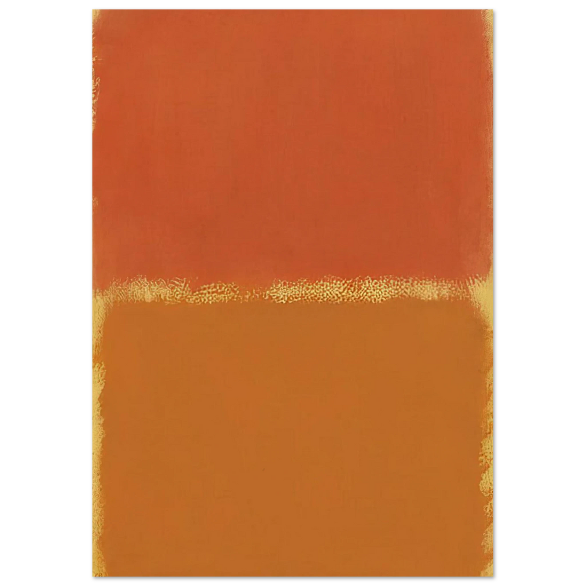 Orange, Red, Orange - 1961 Poster | Mark Rothko Poster | Rothko Prints