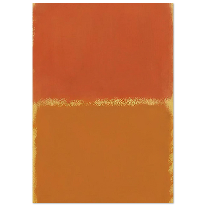 Orange, Red, Orange - 1961 Poster | Mark Rothko Poster | Rothko Prints