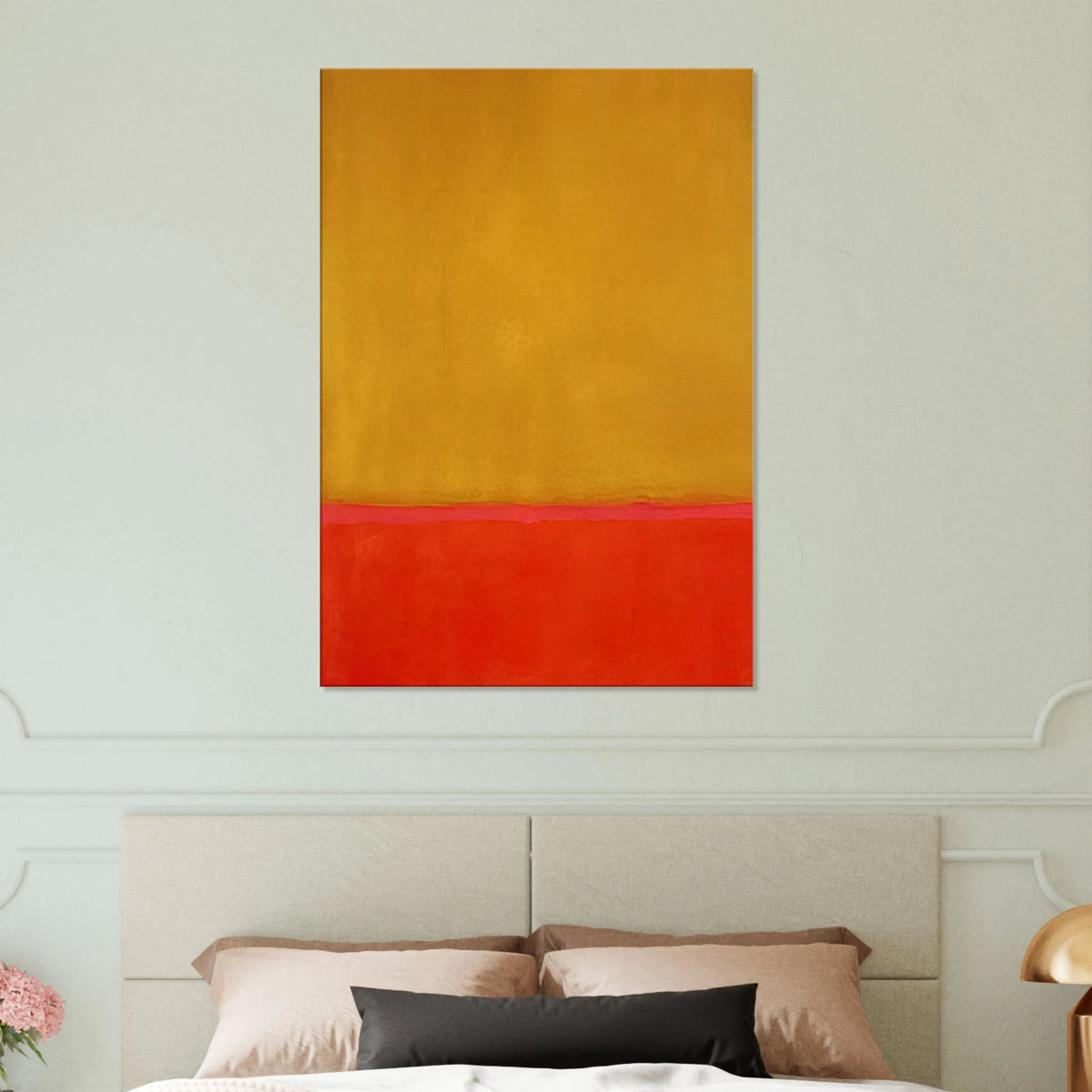 Ochre and Red on Red - 1954 Canvas | Mark Rothko Canvas | Rothko Prints
