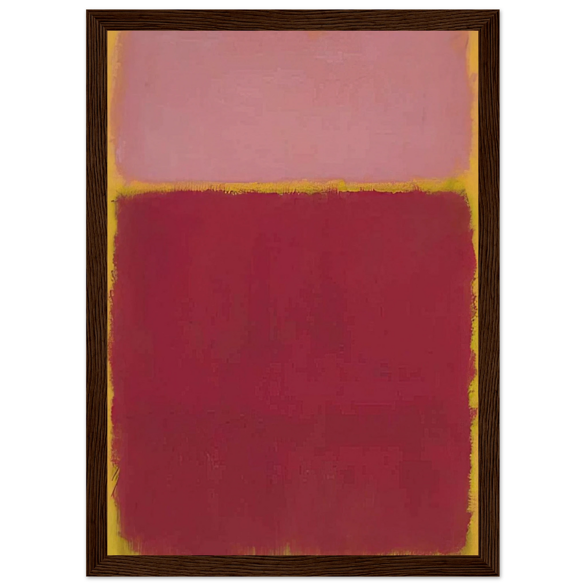 Untitled No. 17 - 1961 Framed Poster | Mark Rothko Framed Prints Wall Art | Rothko Prints