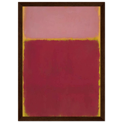 Untitled No. 17 - 1961 Framed Poster | Mark Rothko Framed Prints Wall Art | Rothko Prints