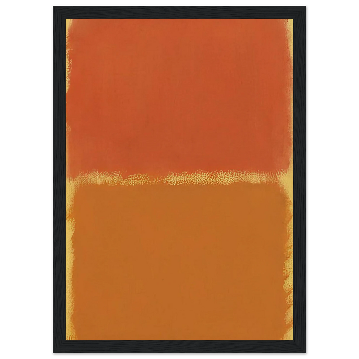 Orange, Red, Orange - 1961 Framed Poster | Mark Rothko Framed Prints Wall Art | Rothko Prints