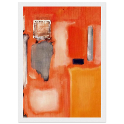 No. 19 - 1949 Framed Poster | Mark Rothko Framed Prints Wall Art | Rothko Prints