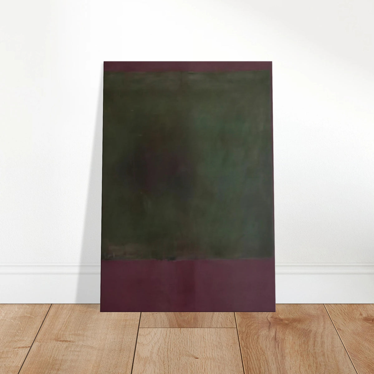 Untitled Green on Maroon - 1961 Canvas | Mark Rothko Canvas | Rothko Prints
