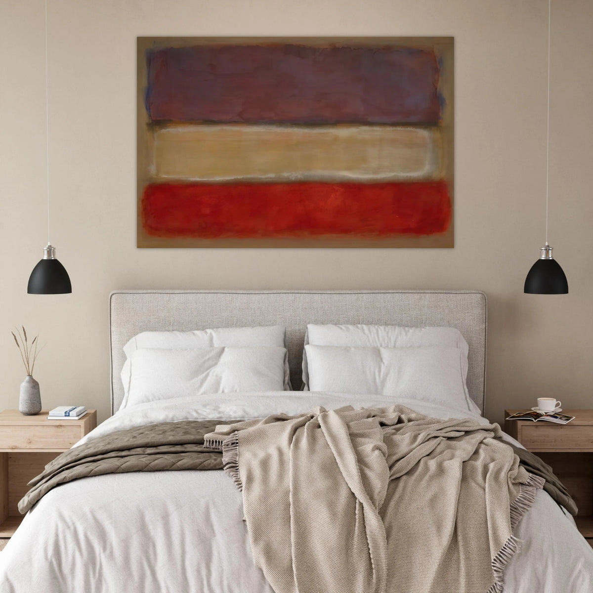Untitled Purple, White, and Red - 1953 Poster | Mark Rothko Poster | Rothko Prints
