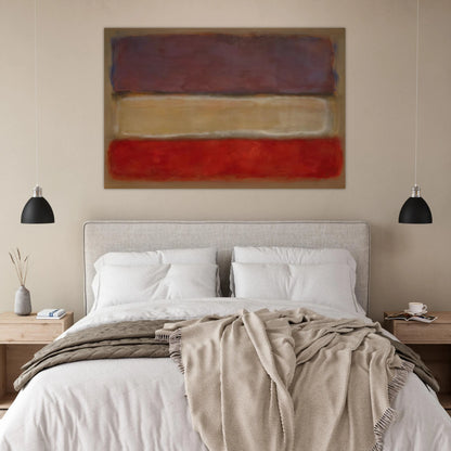 Untitled Purple, White, and Red - 1953 Poster | Mark Rothko Poster | Rothko Prints