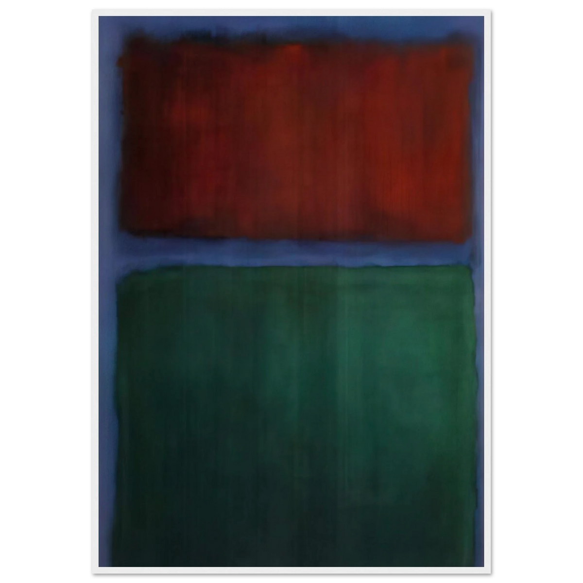Earth and Green - 1955 Framed Poster | Mark Rothko Framed Prints Wall Art | Rothko Prints