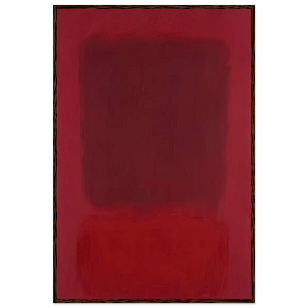 Red and Brown - 1957 Framed Poster | Mark Rothko Framed Prints Wall Art | Rothko Prints
