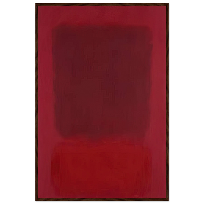 Red and Brown - 1957 Framed Poster | Mark Rothko Framed Prints Wall Art | Rothko Prints