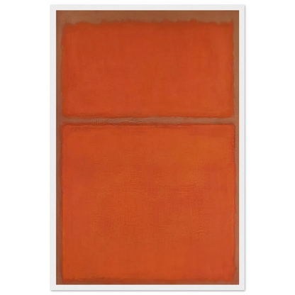 Untitled - 1961 Framed Poster | Mark Rothko Framed Prints Wall Art | Rothko Prints