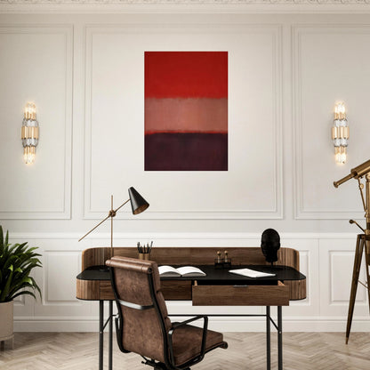 No. 46 Black, Ochre, Red Over Red - 1957 Canvas | Mark Rothko Canvas | Rothko Prints