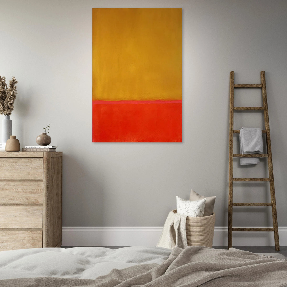 Ochre and Red on Red - 1954 Poster | Mark Rothko Poster | Rothko Prints