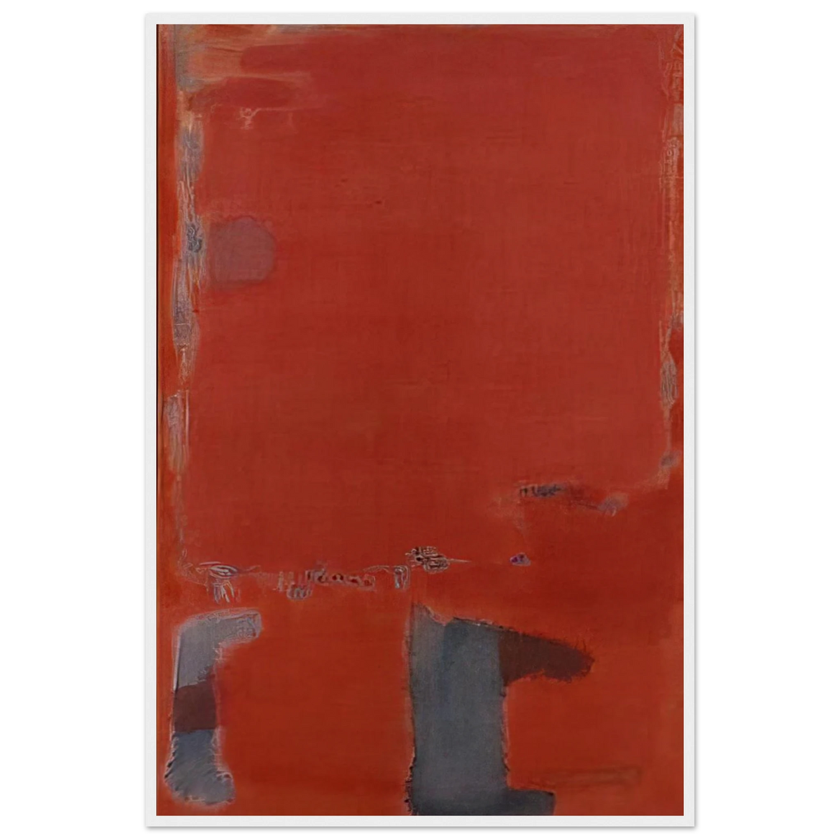 No. 21 - c.1949  New York , United States Framed Poster | Mark Rothko Framed Prints Wall Art | Rothko Prints