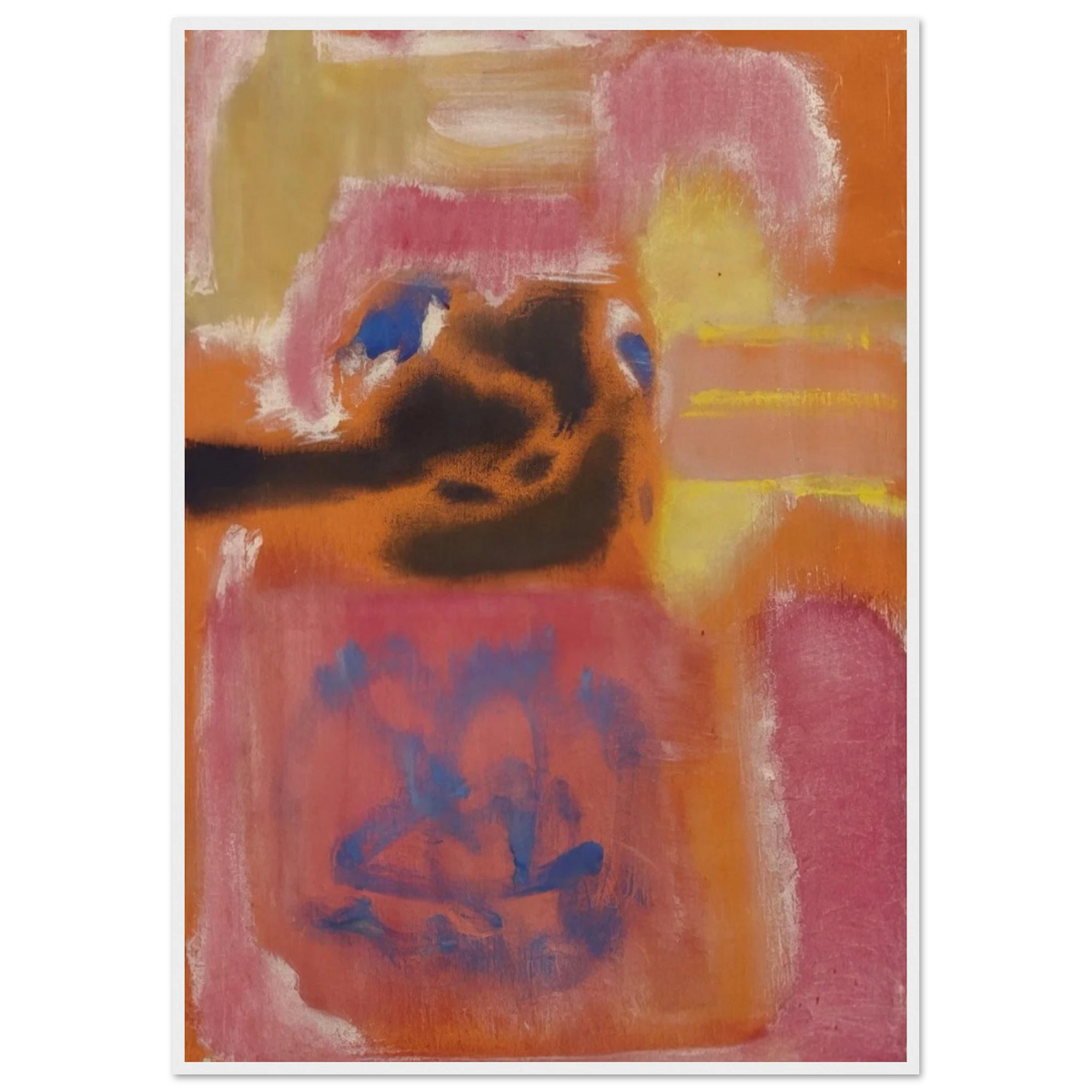 No. 9 - 1947 Framed Poster | Mark Rothko Framed Prints Wall Art | Rothko Prints