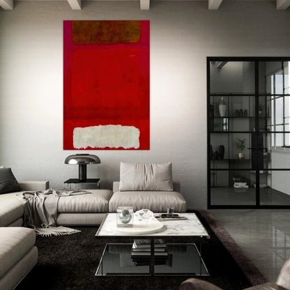 No. 16 Red, White, and Brown - 1957 Poster | Mark Rothko Poster | Rothko Prints