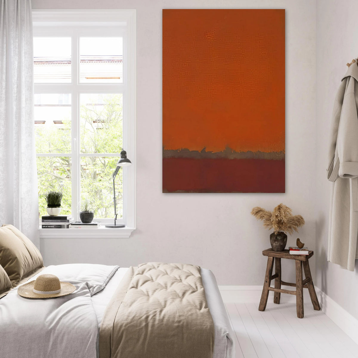 Ochre and Red on Red - 1962 Poster | Mark Rothko Poster | Rothko Prints