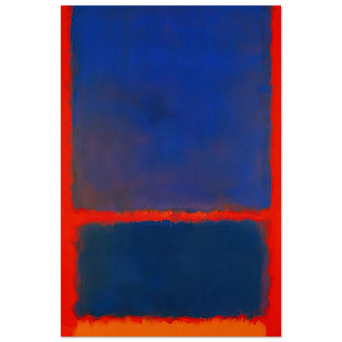 Blue, Orange, Red - 1961 Poster | Mark Rothko Poster | Rothko Prints