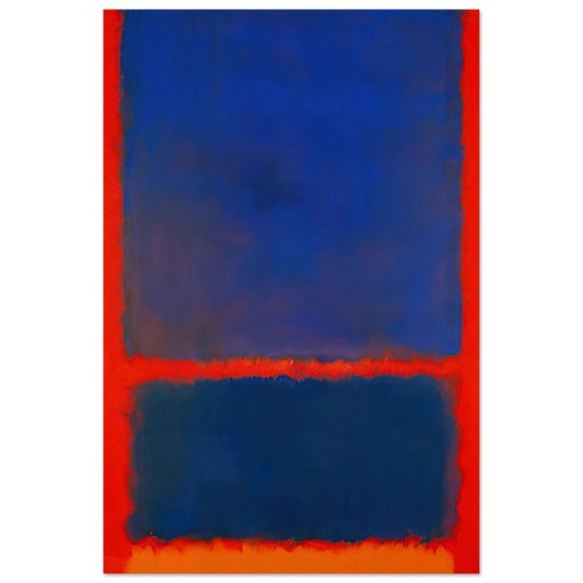 Blue, Orange, Red - 1961 Poster | Mark Rothko Poster | Rothko Prints