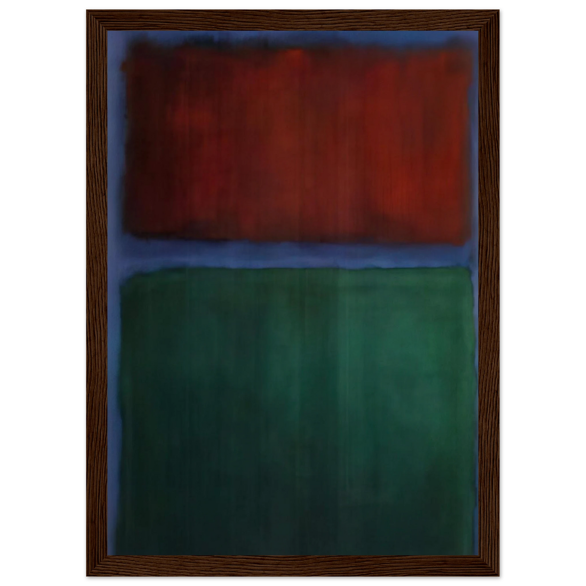 Earth and Green - 1955 Framed Poster | Mark Rothko Framed Prints Wall Art | Rothko Prints